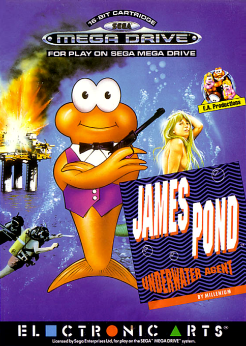 Jaquette de James Pond : Underwater Agent
