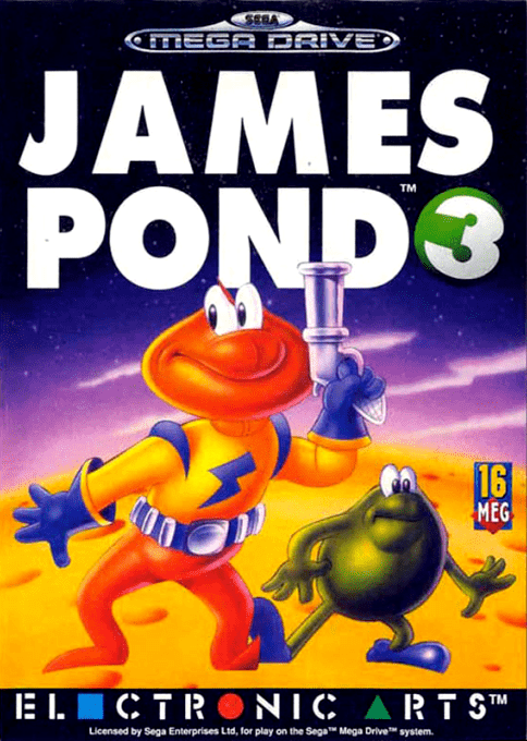 Jaquette de James Pond 3
