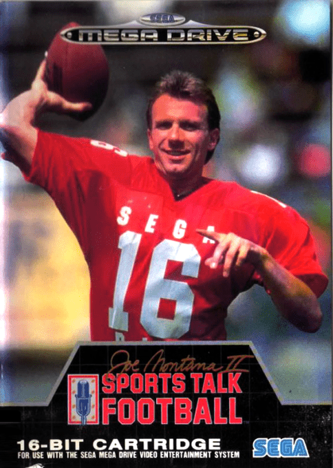 Jaquette de Joe Montana II Sports Talk Football