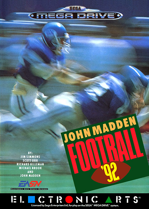 Jaquette de John Madden Football '92