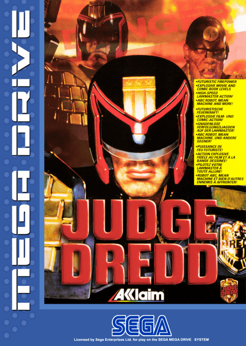 Jaquette de Judge Dredd