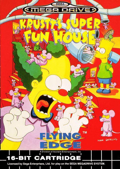 Jaquette de Krusty's Super Fun House