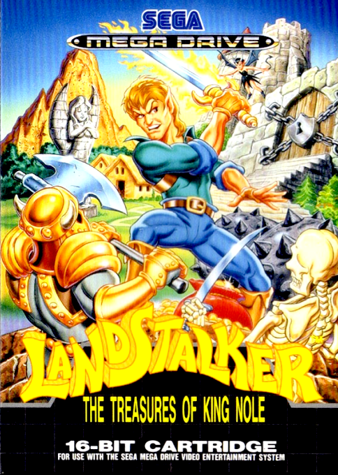 Jaquette de Landstalker : The Treasures of King Nole