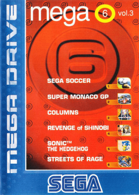 Jaquette de Mega Games 6 Vol. 3