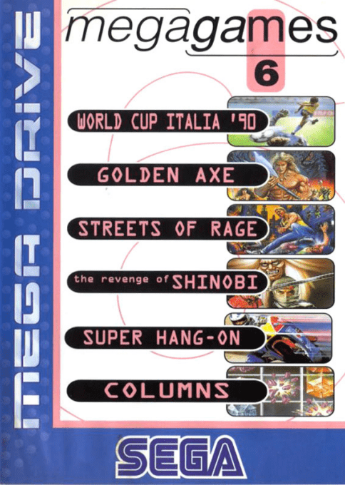 Jaquette de Mega Games 6