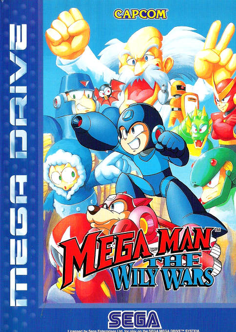 Jaquette de Mega Man : The Wily Wars