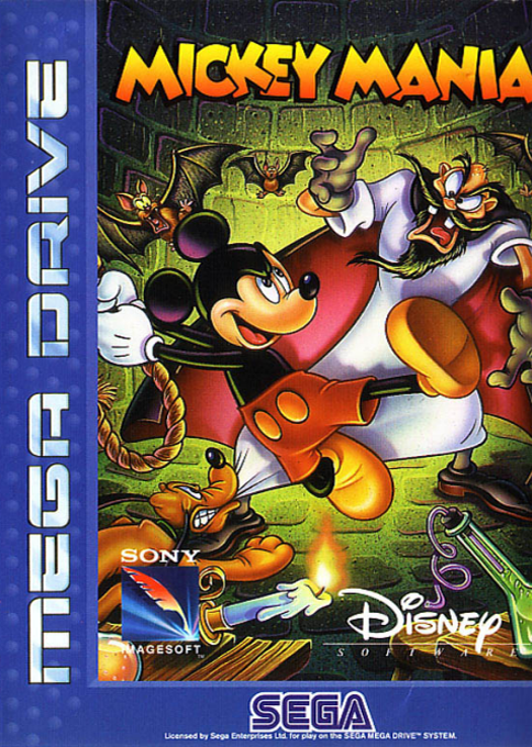 Jaquette de Mickey Mania