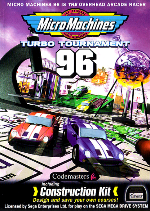 Jaquette de Micro Machines : Turbo Tournament 96