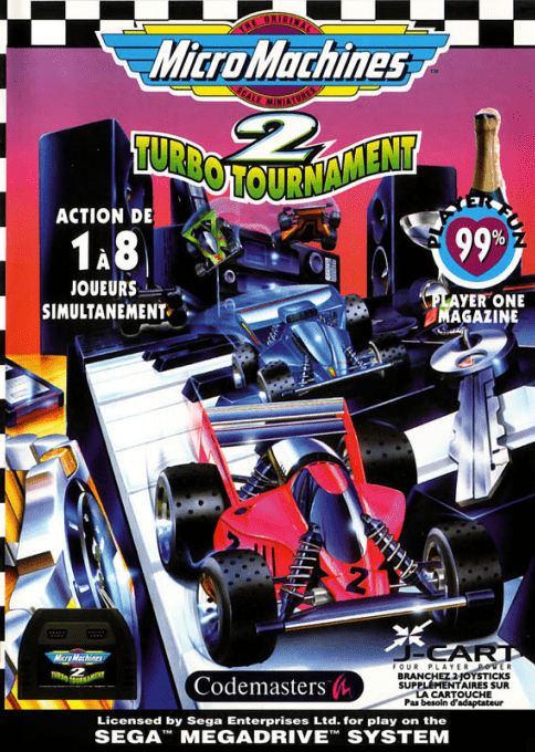 Jaquette de Micro Machines 2 : Turbo Tournament