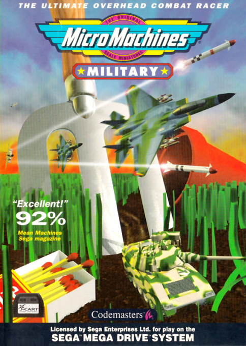Jaquette de Micro Machines : Military