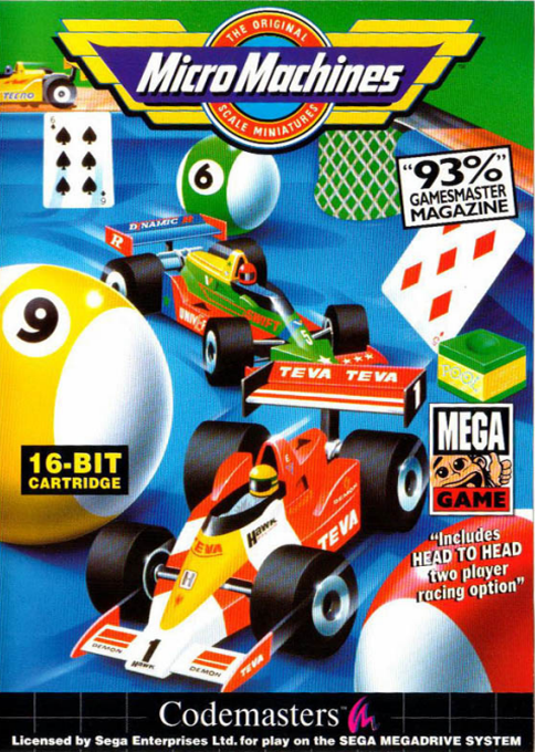 Jaquette de Micro Machines
