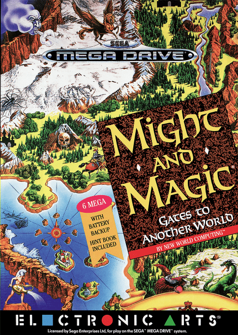 Jaquette de Might and Magic : Gates to Another World