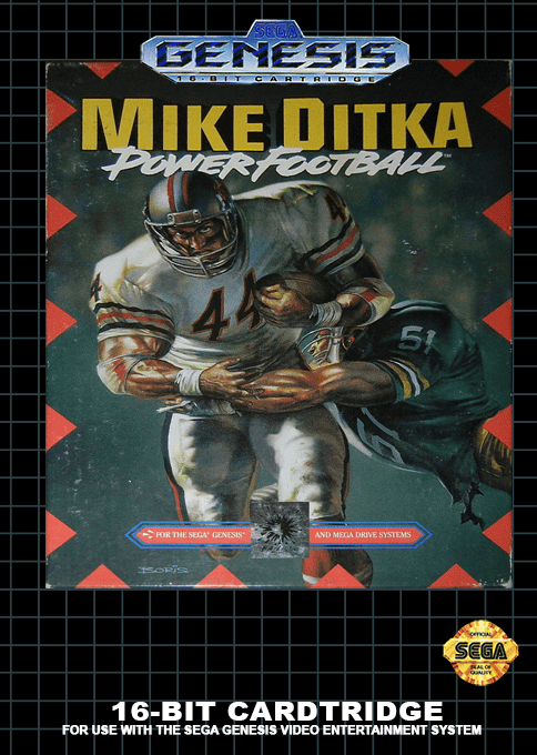 Jaquette de Mike Ditka Power Football