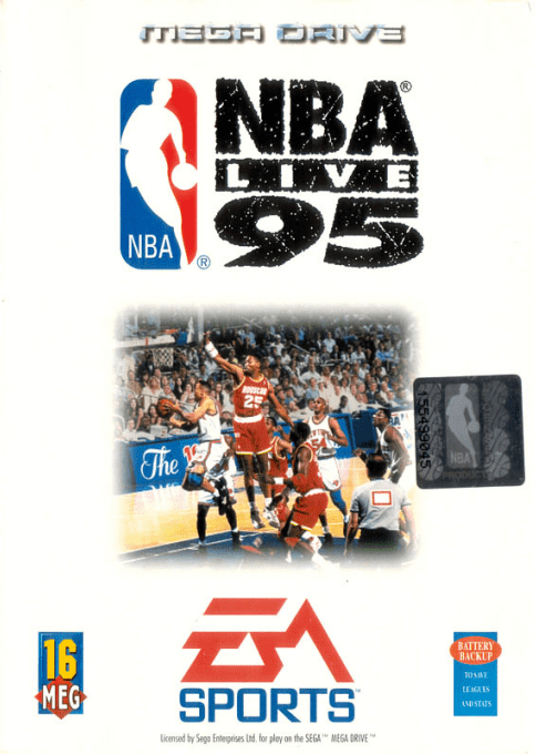 Jaquette de NBA Live 95