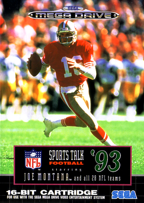 Jaquette de NFL Sports Talk Football '93 Starring Joe Montana