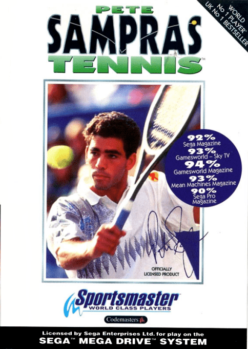 Jaquette de Pete Sampras Tennis