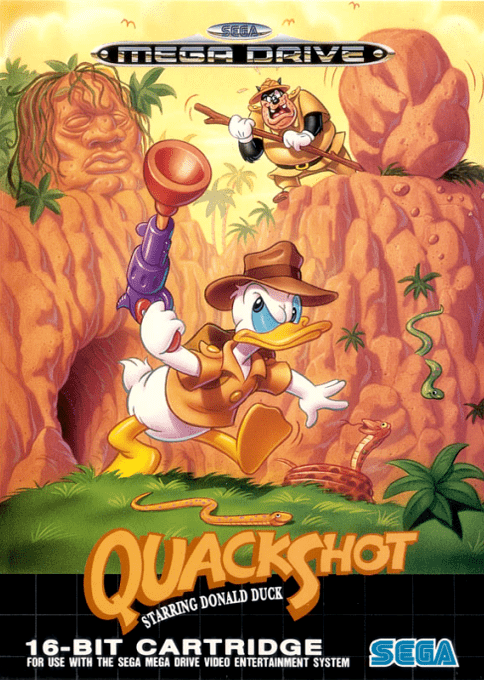 Jaquette de QuackShot Starring Donald Duck