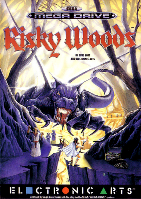 Jaquette de Risky Woods