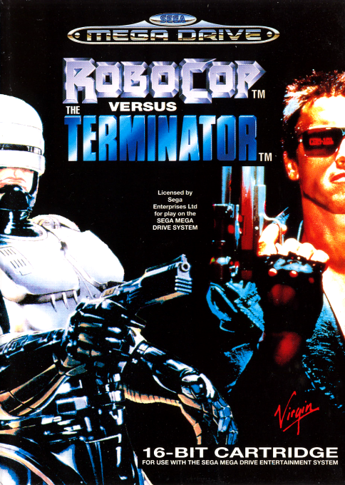 Jaquette de RoboCop versus The Terminator