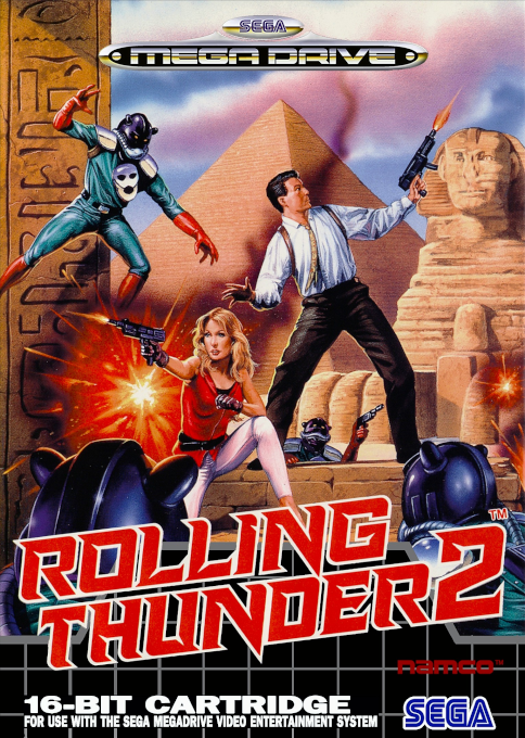 Jaquette de Rolling Thunder 2