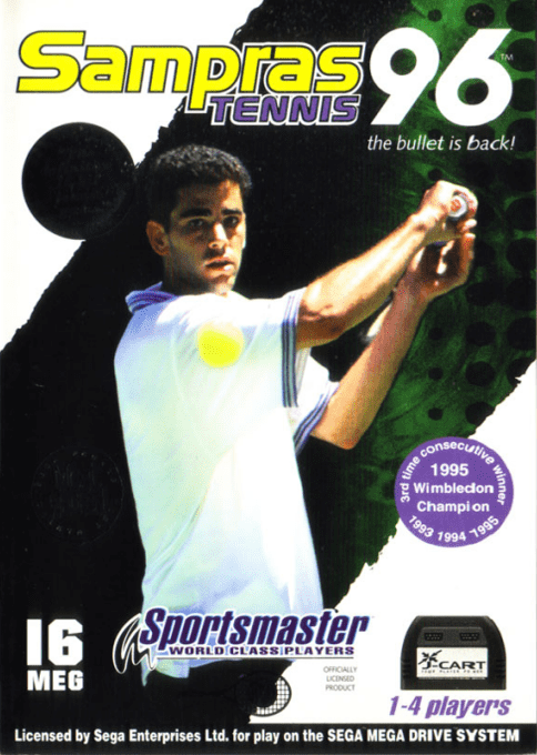 Jaquette de Sampras Tennis 96