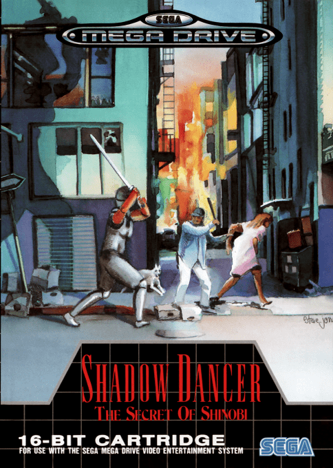 Jaquette de Shadow Dancer The Secret of Shinobi