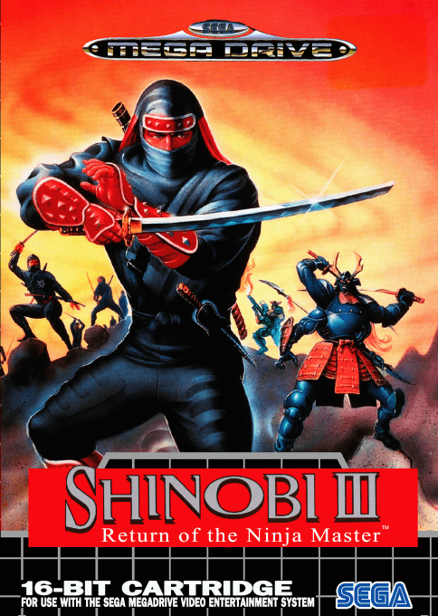 Jaquette de Shinobi III : Return of the Ninja Master