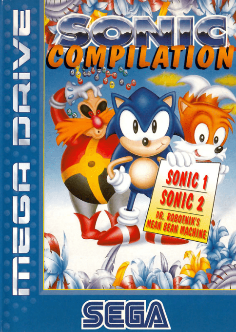 Jaquette de Sonic Compilation