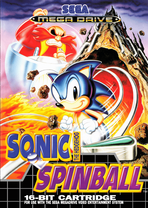 Jaquette de Sonic Spinball