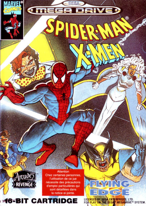Jaquette de Spider-Man & X-Men : Arcade's Revenge