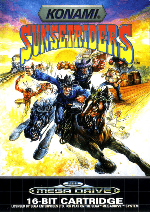 Jaquette de Sunset Riders