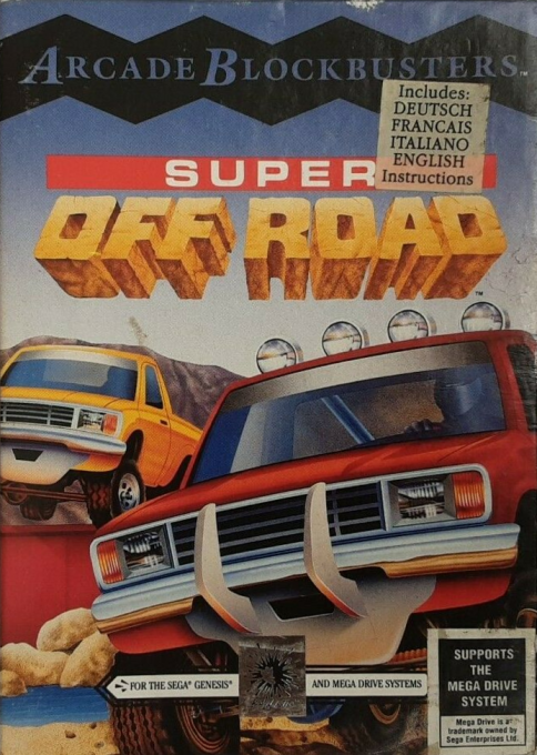 Jaquette de Super Off Road
