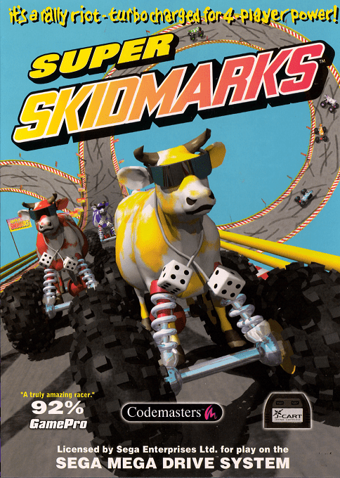Jaquette de Super Skidmarks