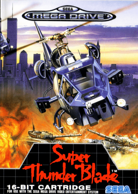 Jaquette de Super Thunder Blade