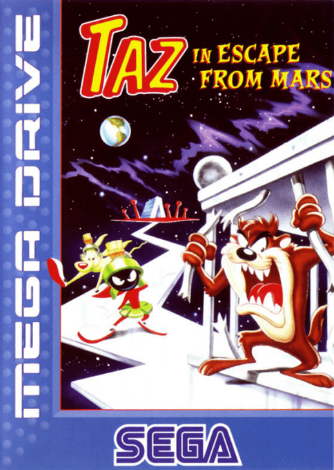 Jaquette de Taz in Escape from Mars