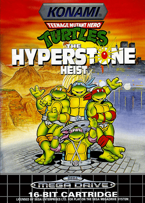 Jaquette de Teenage Mutant Hero Turtles : The Hyperstone Heist