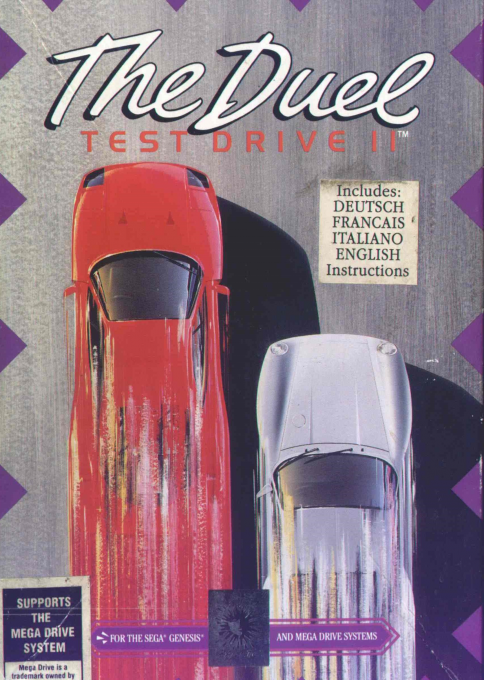 Jaquette de Test Drive II : The Duel