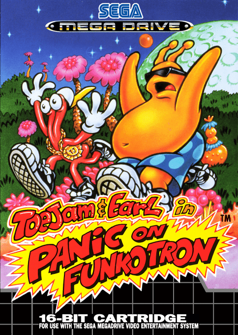 Jaquette de ToeJam & Earl in Panic on Funkotron