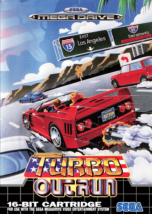Jaquette de Turbo Out Run