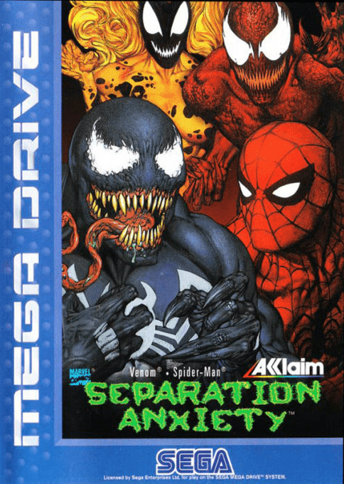 Jaquette de Venom & Spider-Man : Separation Anxiety