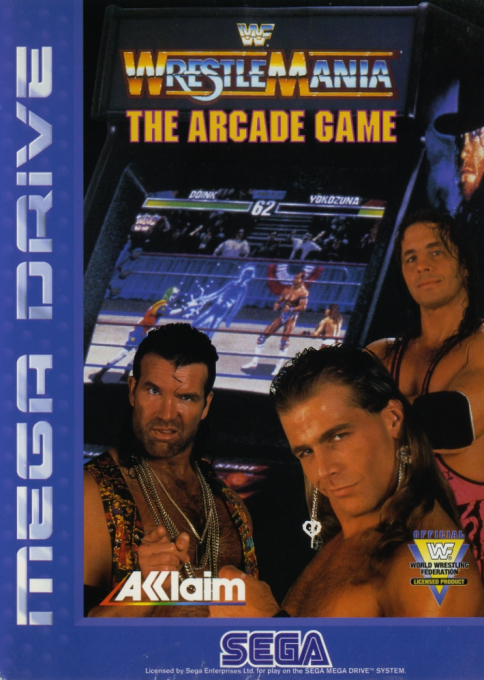 Jaquette de WWF WrestleMania : The Arcade Game