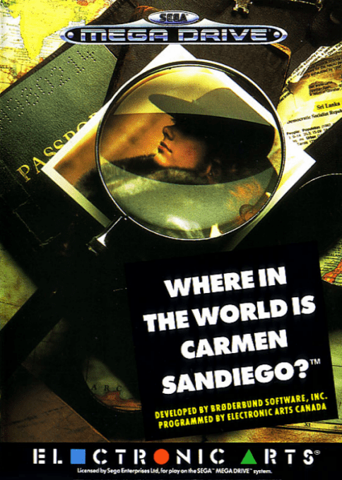 Jaquette de Where in the World is Carmen Sandiego?