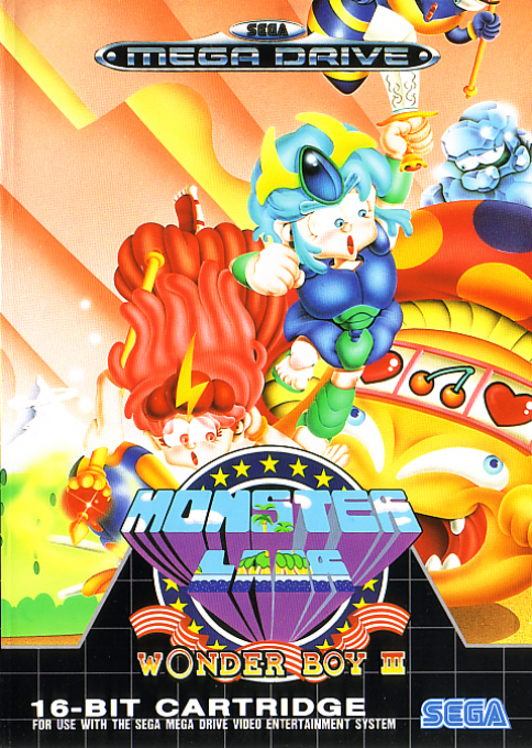 Jaquette de Wonder Boy III : Monster Lair