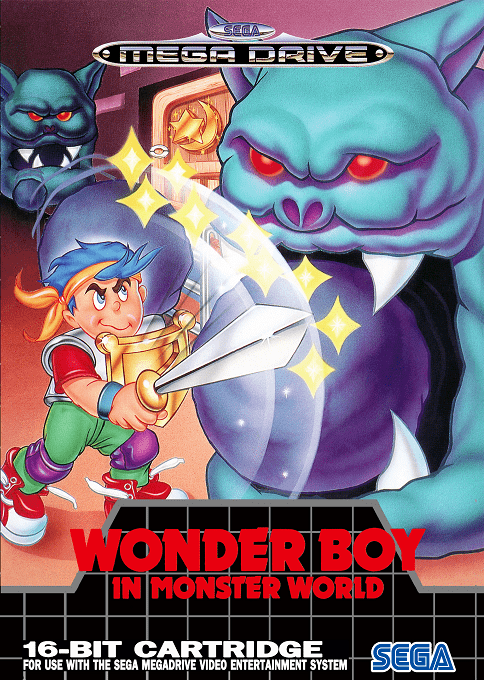 Jaquette de Wonder Boy in Monster World