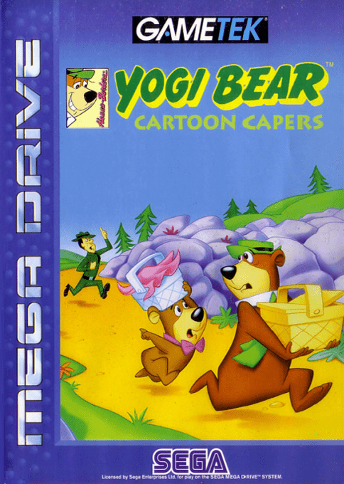 Jaquette de Yogi Bear : Cartoon Capers