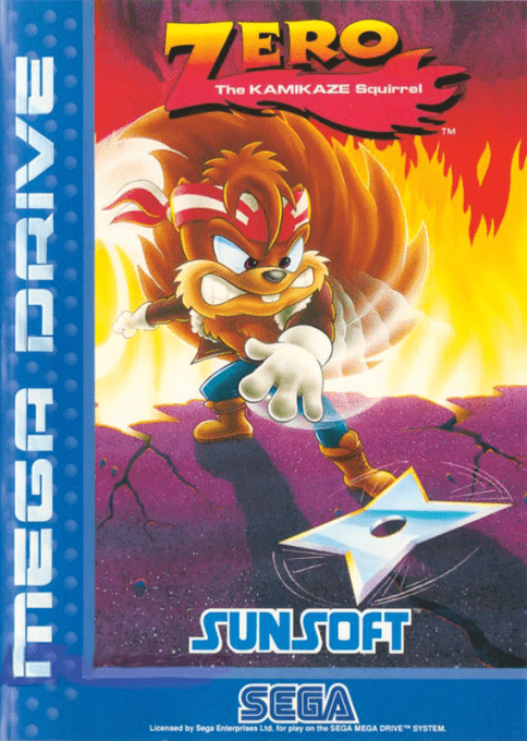 Jaquette de Zero The Kamikaze Squirrel