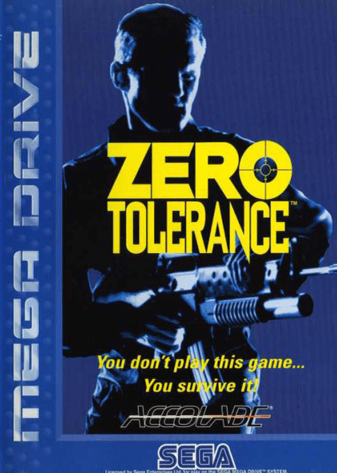 Jaquette de Zero Tolerance