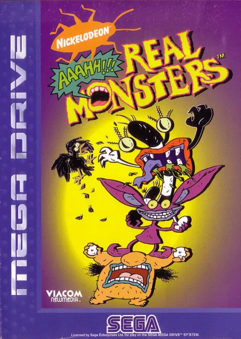 Jaquette de Aaahh!!! Real Monsters