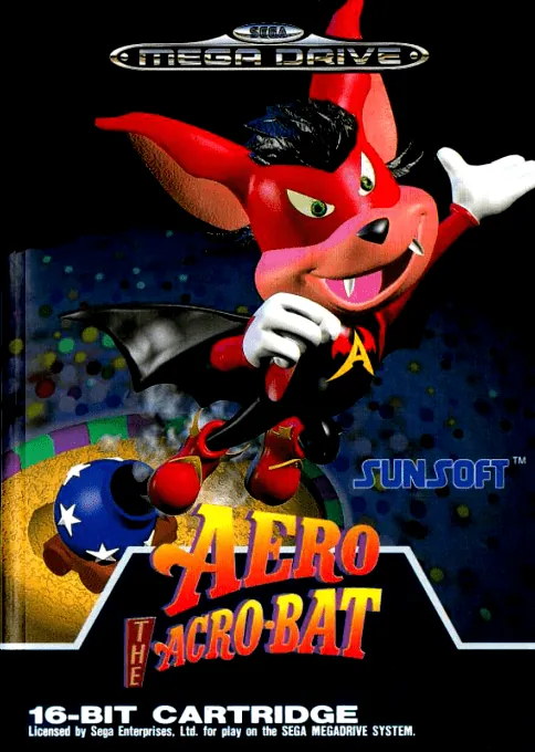Jaquette de Aero the Acro-Bat