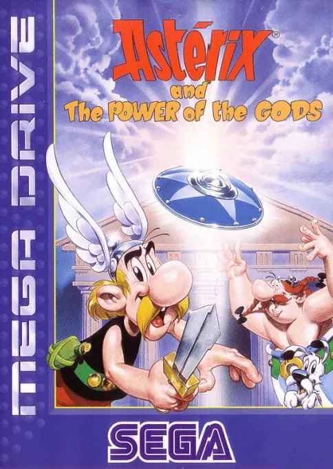 Jaquette de Astérix and the Power of the Gods